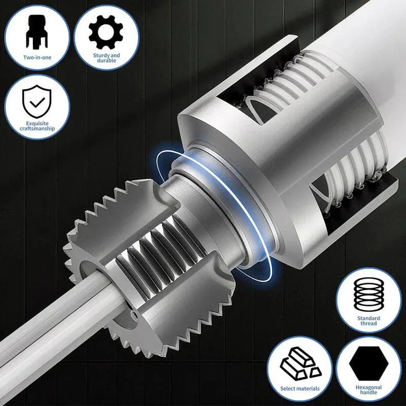49% OFF 🔥Pipe Tapping and Threading Tool | Dual-Specification Compatible thumbnail 3
