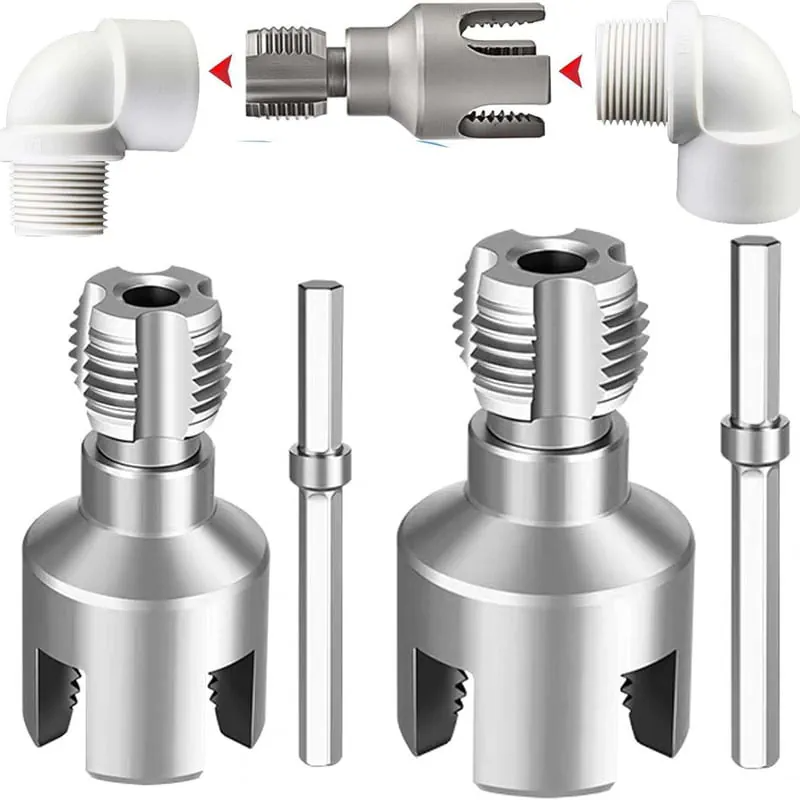 49% OFF 🔥Pipe Tapping and Threading Tool | Dual-Specification Compatible thumbnail 8