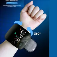 🔥Wrist Blood Pressure Monitor Led Display, Touch Screen Wrist Blood Pressure Cuff 99x2 Reading Memory🔥 thumbnail 3
