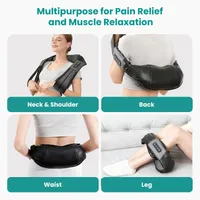 💗Mother's Day 49% OFF🔥Shiatsu Neck & Shoulder Massage Belt thumbnail 5