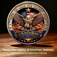 🔥Last Day 50% OFF🔥 250 Years of Freedom Veteran Tribute Coin thumbnail 2