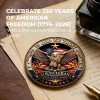 🔥Last Day 50% OFF🔥 250 Years of Freedom Veteran Tribute Coin thumbnail 8