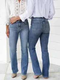✨HOT SALE 49% OFF👖New Tummy Control Bootcut Jeans 🔥(Buy 2 Free Shipping)📦 thumbnail 13