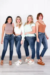 ✨HOT SALE 49% OFF👖New Tummy Control Bootcut Jeans 🔥(Buy 2 Free Shipping)📦 thumbnail 8