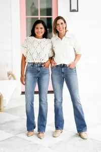 ✨HOT SALE 49% OFF👖New Tummy Control Bootcut Jeans 🔥(Buy 2 Free Shipping)📦 thumbnail 17