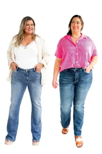 ✨HOT SALE 49% OFF👖New Tummy Control Bootcut Jeans 🔥(Buy 2 Free Shipping)📦 thumbnail 18