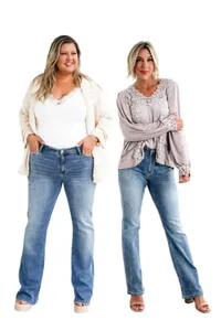 ✨HOT SALE 49% OFF👖New Tummy Control Bootcut Jeans 🔥(Buy 2 Free Shipping)📦 thumbnail 4