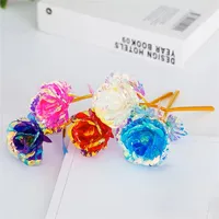 🔥🔥𝗤𝗩𝗖™ reviews Mother-Days SALE OFF UP TO 50%🔥🔥 24K Gold Foil Rose Flower Artificial Galaxy Rose Creative Gift thumbnail 3