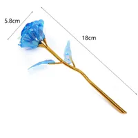 🔥🔥𝗤𝗩𝗖™ reviews Mother-Days SALE OFF UP TO 50%🔥🔥 24K Gold Foil Rose Flower Artificial Galaxy Rose Creative Gift thumbnail 11