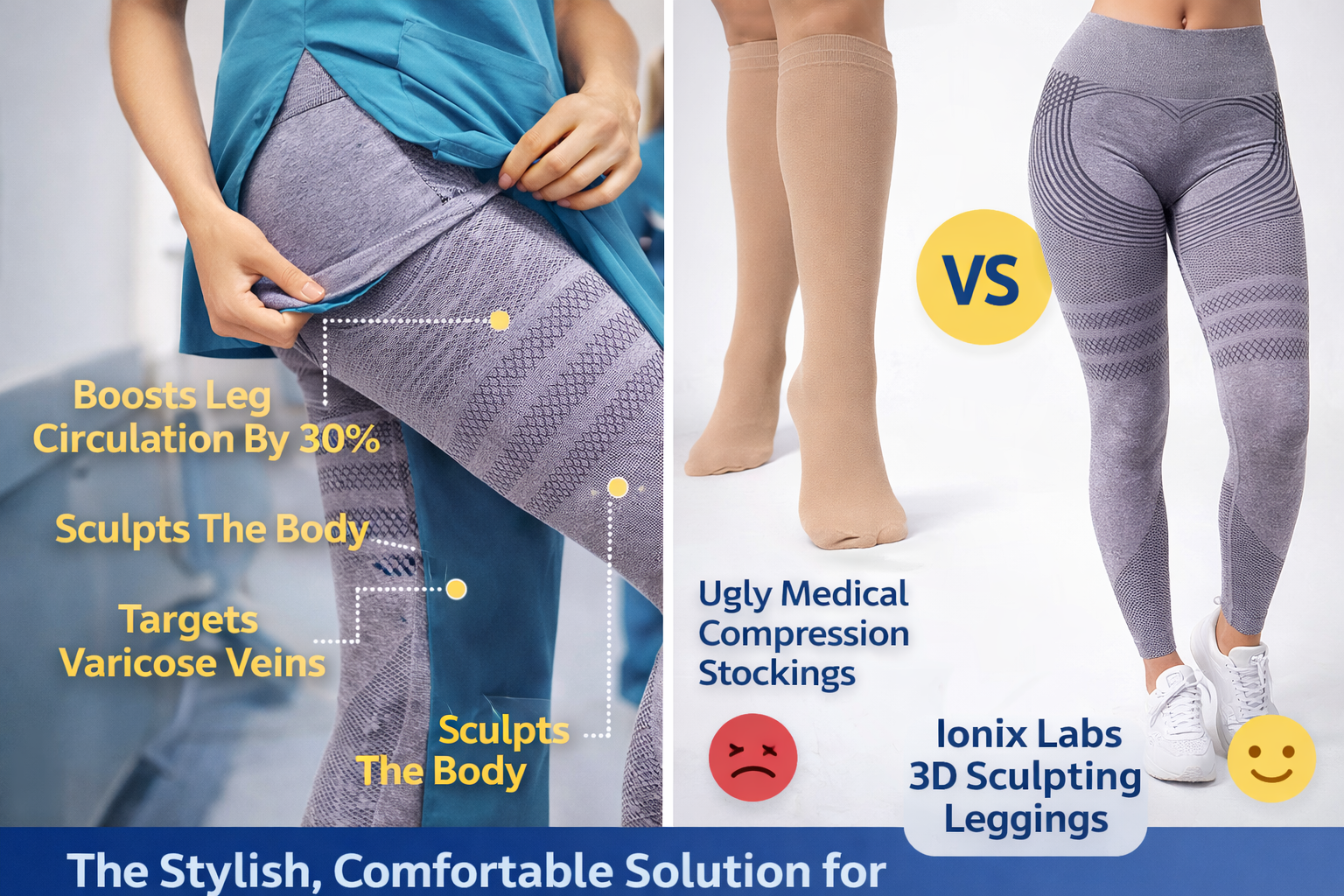 🔥🔥Mother-Days SALE OFF UP TO 50%🔥🔥Women's Cellulite 3D Leggings thumbnail 4
