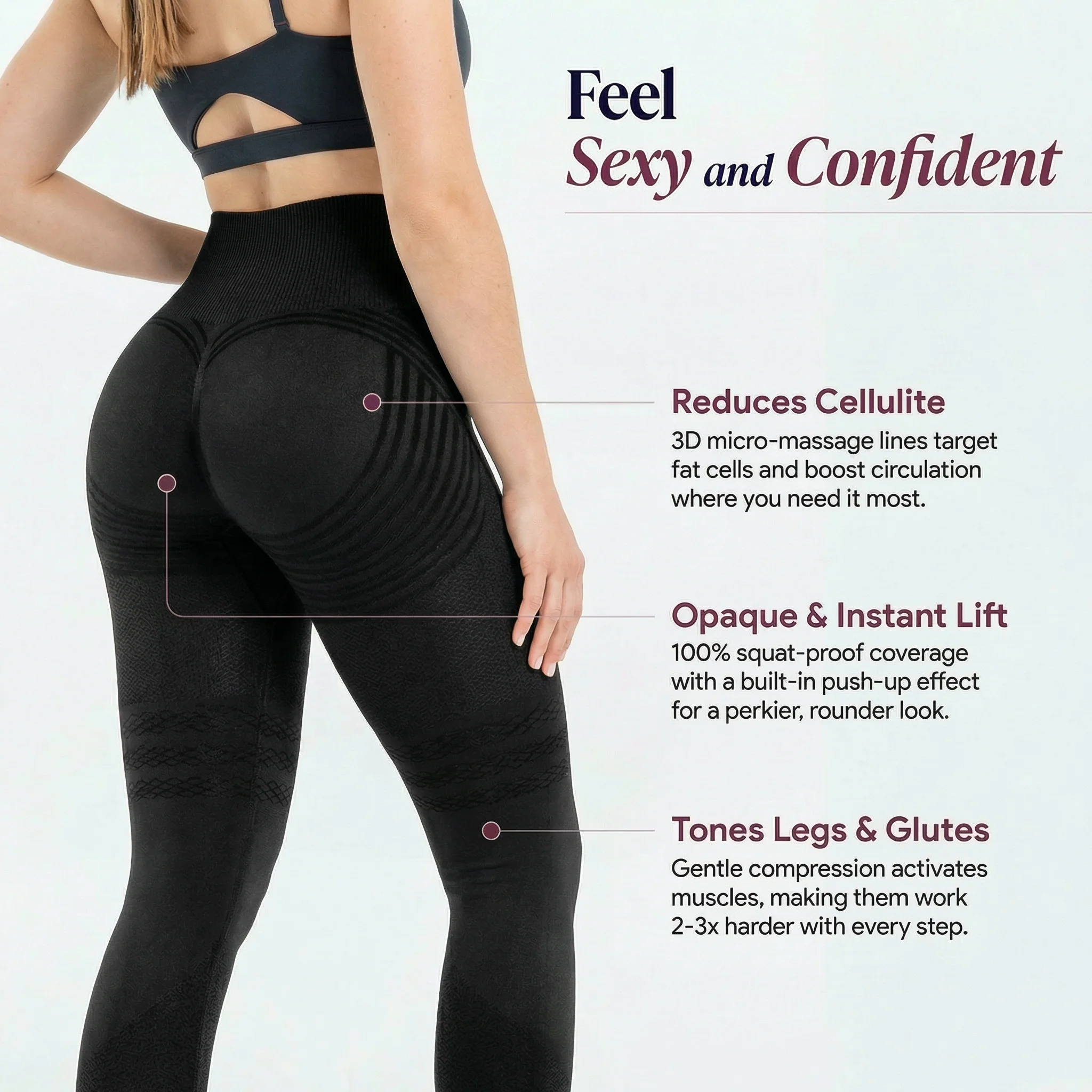 🔥🔥Mother-Days SALE OFF UP TO 50%🔥🔥Women's Cellulite 3D Leggings thumbnail 2