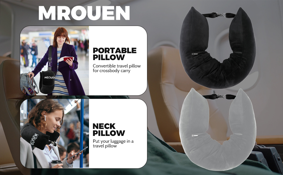 stuffable travel pillow