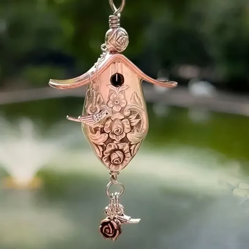 2026 Summer Hot Sale – 50% OFF🔥The 1951 "Magnolia" Birdhouse Necklace thumbnail 8