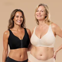 🔥🔥 Mother-Days SALE OFF UP TO 50%🔥🔥Seamless Front Buckle Cross Back Shaping Bra For Seniors thumbnail 3