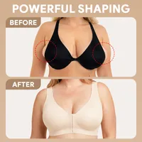 🔥🔥 Mother-Days SALE OFF UP TO 50%🔥🔥Seamless Front Buckle Cross Back Shaping Bra For Seniors thumbnail 6