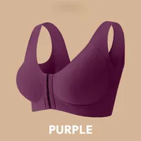 🔥🔥 Mother-Days SALE OFF UP TO 50%🔥🔥Seamless Front Buckle Cross Back Shaping Bra For Seniors thumbnail 16