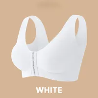 🔥🔥 Mother-Days SALE OFF UP TO 50%🔥🔥Seamless Front Buckle Cross Back Shaping Bra For Seniors thumbnail 12