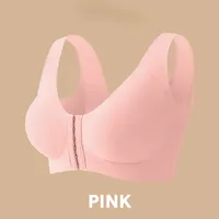 🔥🔥 Mother-Days SALE OFF UP TO 50%🔥🔥Seamless Front Buckle Cross Back Shaping Bra For Seniors thumbnail 13