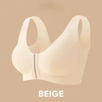🔥🔥 Mother-Days SALE OFF UP TO 50%🔥🔥Seamless Front Buckle Cross Back Shaping Bra For Seniors thumbnail 21