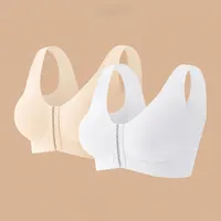 🔥🔥 Mother-Days SALE OFF UP TO 50%🔥🔥Seamless Front Buckle Cross Back Shaping Bra For Seniors thumbnail 20