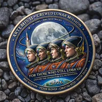 👩🏻‍🚀A TRIBUTE TO THE EXPLORERS - 🚀Artemis II Lunar Legacy Commemorative Coin🌙 thumbnail 10
