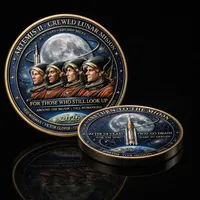 👩🏻‍🚀A TRIBUTE TO THE EXPLORERS - 🚀Artemis II Lunar Legacy Commemorative Coin🌙 thumbnail 7