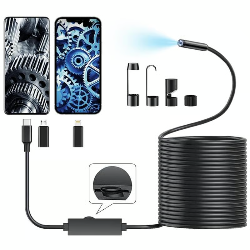 🔥🔥LAST DAY OFF 50%🔥🔥Endoscope Camera with Light thumbnail 7