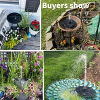 ⏳Time-Limited Special⏰Compact Solar Bird Fountain Pump – Keep Your Garden Alive! 🐦️ thumbnail 6