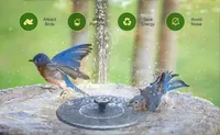 ⏳Time-Limited Special⏰Compact Solar Bird Fountain Pump – Keep Your Garden Alive! 🐦️ thumbnail 8