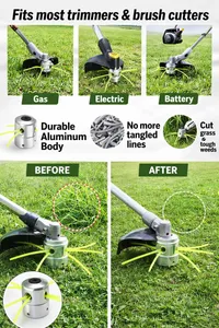 🔥🔥Hot Deal Summer SALE OFF UP TO 50%🔥🔥 Tool Part for Lawn Mower Cylindrical Grass Head Strimmer thumbnail 3