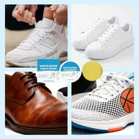 🔥2026 Summer Hot Sale 50% OFF🔥White Shoes Solid Clean Cream thumbnail 14