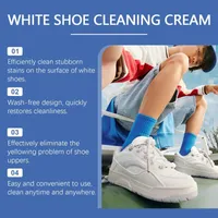 🔥2026 Summer Hot Sale 50% OFF🔥White Shoes Solid Clean Cream thumbnail 3
