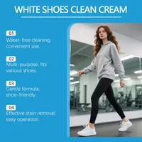 🔥2026 Summer Hot Sale 50% OFF🔥White Shoes Solid Clean Cream thumbnail 6