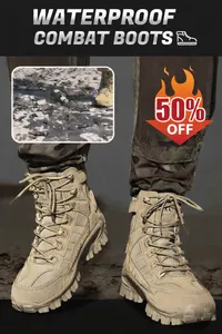 🔥🔥Hot Deal Summer SALE OFF UP TO 60%🔥🔥Tactical Sports Boots - Waterproof & Non-Slip Grip, Reinforced Toe for Outdoor thumbnail 1