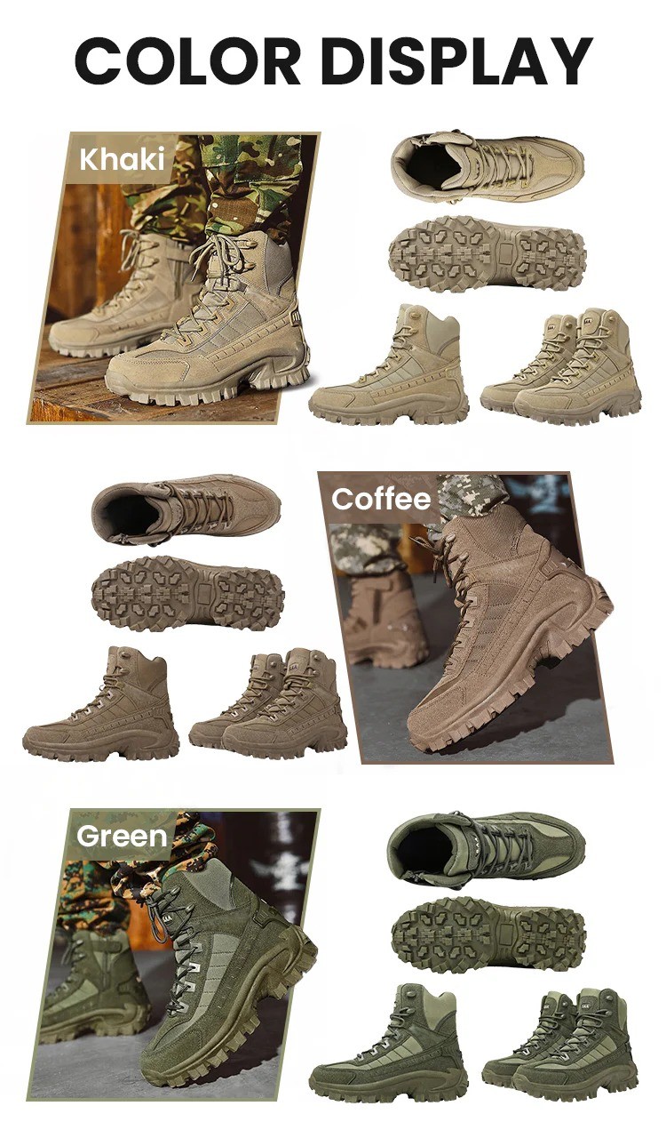 🔥🔥Hot Deal Summer SALE OFF UP TO 60%🔥🔥Tactical Sports Boots - Waterproof & Non-Slip Grip, Reinforced Toe for Outdoor thumbnail 6