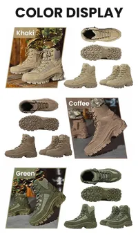 🔥🔥Hot Deal Summer SALE OFF UP TO 60%🔥🔥Tactical Sports Boots - Waterproof & Non-Slip Grip, Reinforced Toe for Outdoor thumbnail 6