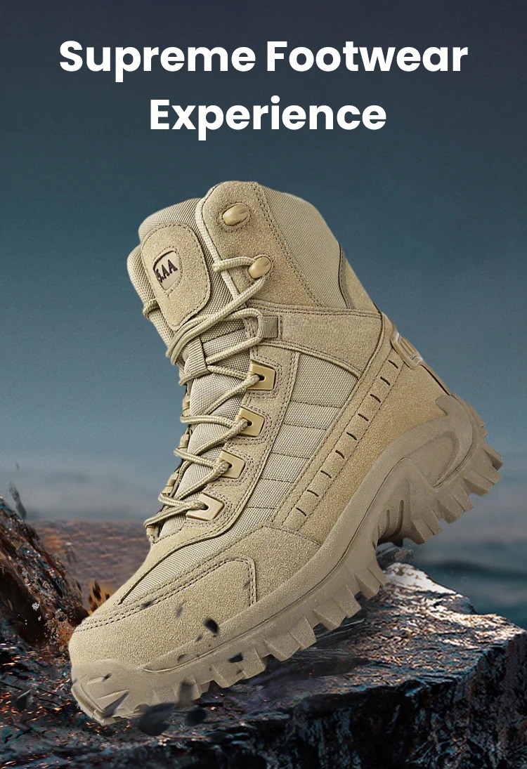 🔥🔥Hot Deal Summer SALE OFF UP TO 60%🔥🔥Tactical Sports Boots - Waterproof & Non-Slip Grip, Reinforced Toe for Outdoor thumbnail 2