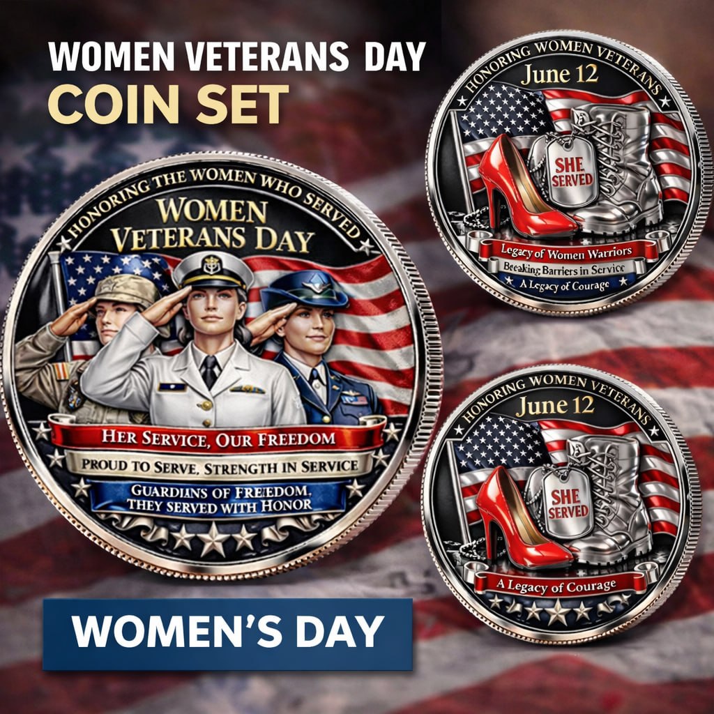 🔥Last Day 50% OFF🔥Women Veterans Day Commemorative Coin - Image 1