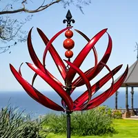 🔥🔥Hot Deal Summer SALE OFF UP TO 60%🔥🔥Metal Wind Spinner Rotating Garden Courtyard Decoration No Battery thumbnail 1