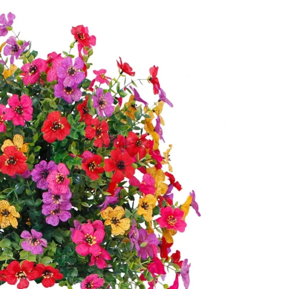 🔥🔥HOT DEAL SUMMER SALE OFF UP TO 50%🔥🔥Eucalyptus Flower Artificial Fake Violet Flower Ground Stake thumbnail 9