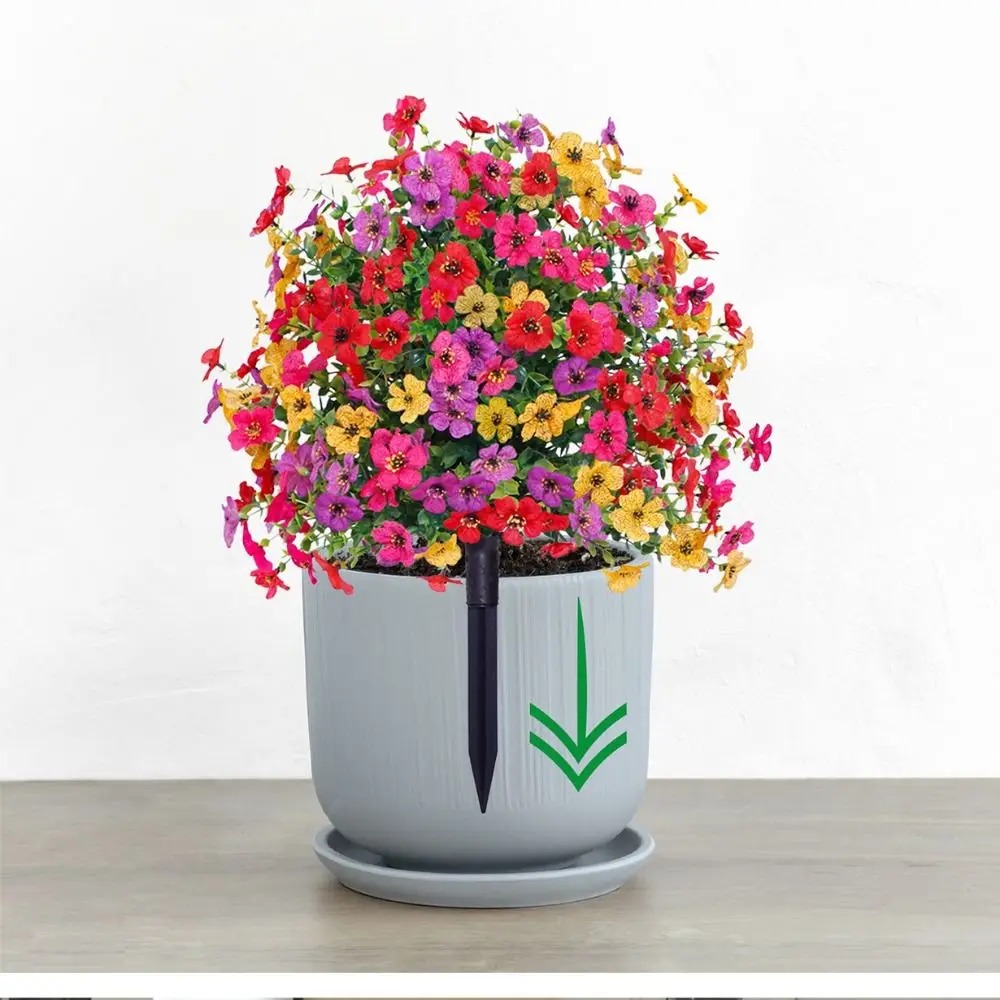 🔥🔥HOT DEAL SUMMER SALE OFF UP TO 50%🔥🔥Eucalyptus Flower Artificial Fake Violet Flower Ground Stake thumbnail 8