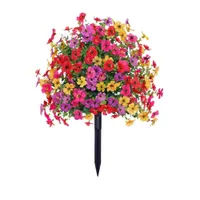 🔥🔥Get 50% + Free Shipping 🔥🔥Eucalyptus Flower Artificial Fake Violet Flower Ground Stake thumbnail 9