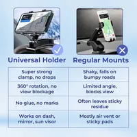🔥Last Day 50% OFF🔥Universal 360° Dashboard Phone Holder thumbnail 7