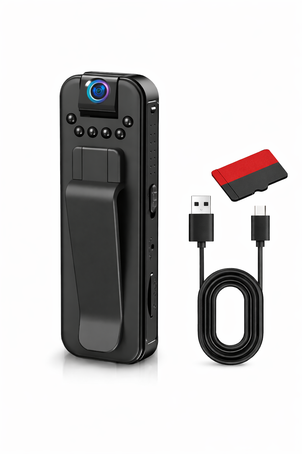 🏆Flash Sale 50%⚡🔥HD 1080P Rechargeable Mini Body Camera With Night Vison&Rotating Lens thumbnail 13