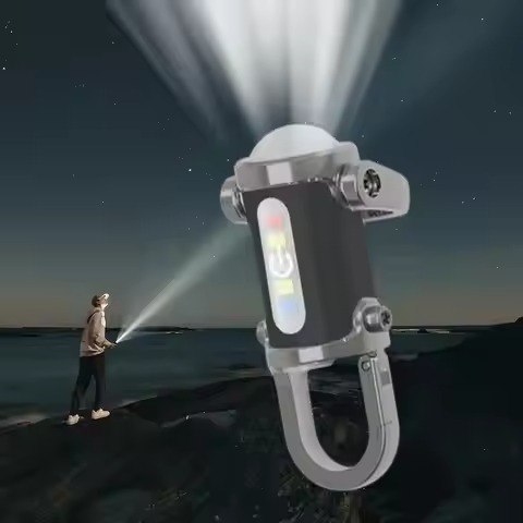 🔥Last Day 50% OFF🔥Portable Rechargeable Bright Keychain Flashlight thumbnail 9