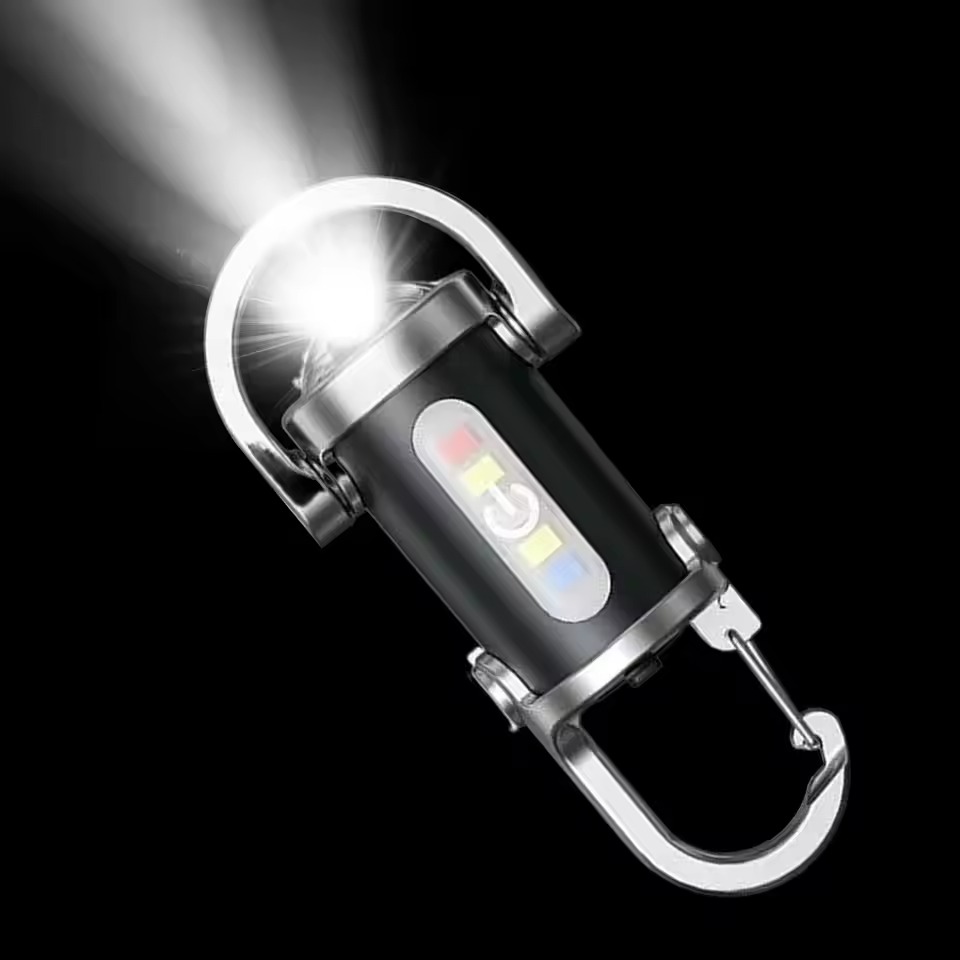 🔥Last Day 50% OFF🔥Portable Rechargeable Bright Keychain Flashlight thumbnail 11