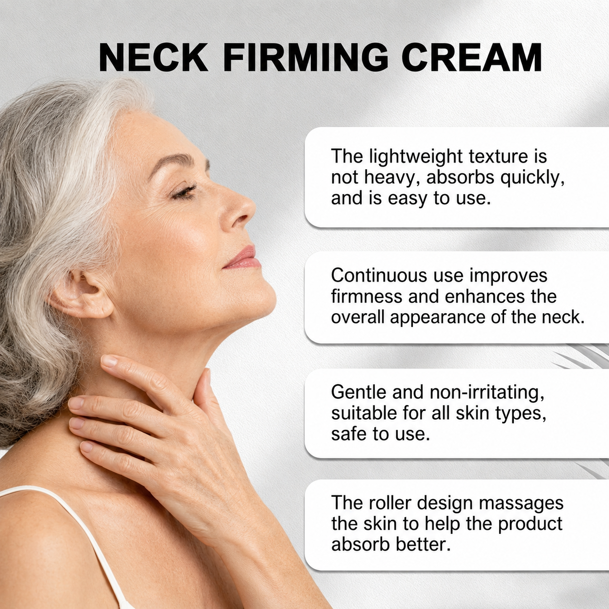 🏆Flash Sale⚡ Collagen Fullerene Tightening Neck Cream thumbnail 2