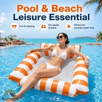 🔥50% Summer Sale 🌊 4 Tube Inflatable Pool Float Hammock: Your Ultimate Summer Relaxation Essential thumbnail 1