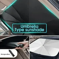 🔥50% Summer Sale 🔥2026 Foldable Anti-UV Windshield Sunshade thumbnail 4