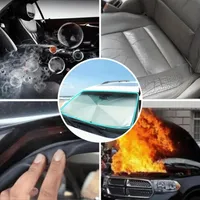 🔥50% Summer Sale 🔥2026 Foldable Anti-UV Windshield Sunshade thumbnail 5